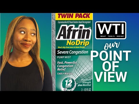 Afrin No Drip Nasal Spray - WTI product video review