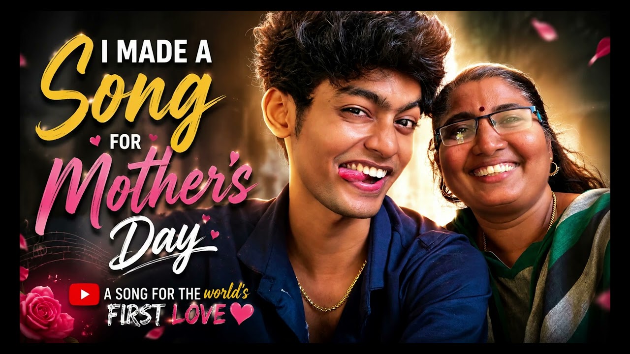 DEAR MOM I made this song for you🥺| HAPPY MOTHER'S DAY | SachinJAS