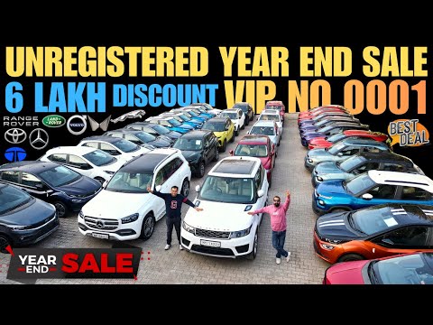 Unregistered Cars 6 Lakh Discount | Safari, Harrier, ScorpioN, Camry, Sport, GLS400d YEAR END SALE 🔥