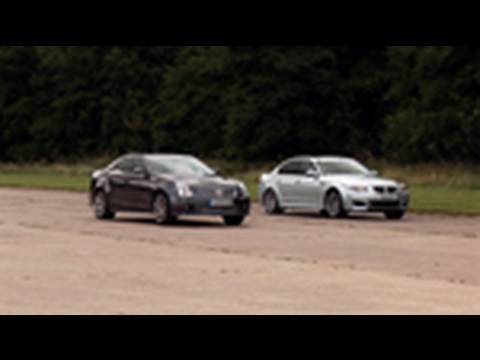Cadillac CTS-V vs BMW M5 by autocar.co.uk