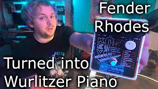 Video thumbnail for Can this pedal makes a Fender Rhodes sound like a Wurlitzer?  The EHX Key9 by Dean Coyle
