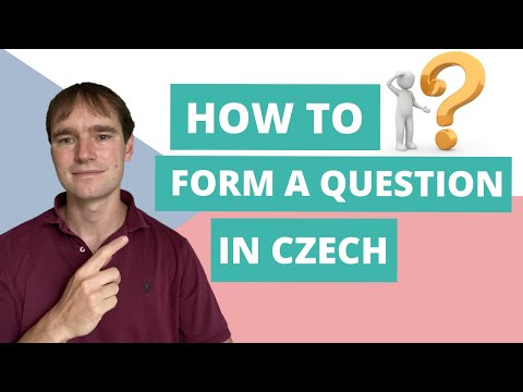 How to form a question in Czech (3 ways)