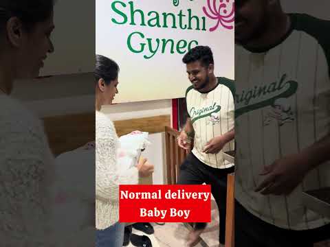 Normal delivery #shanthigynec