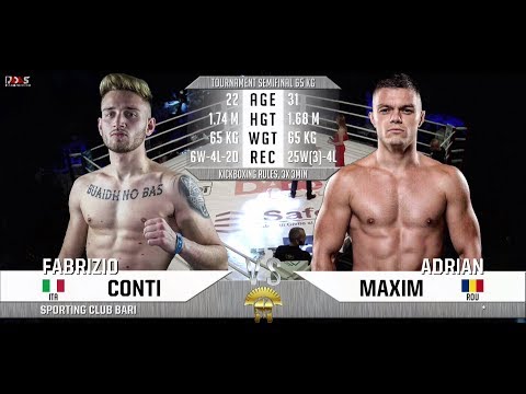 Colosseum Tournament XVI - SEMI-FINAL - Adrian Maxim vs. Fabrizio Conti - FULL FIGHT