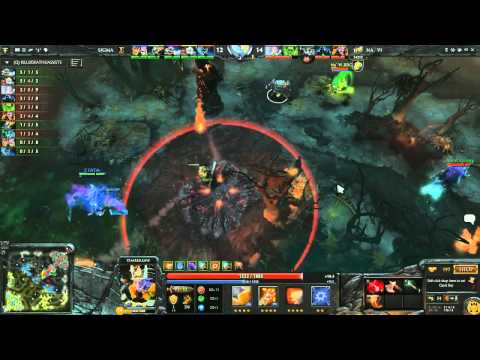 Na'Vi vs Sigma - Game 2 (Starladder VIII - LAN - LB Finals)