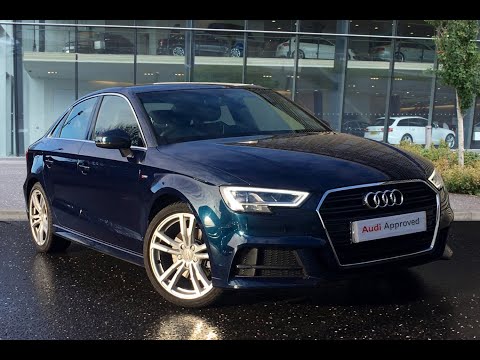 RV17FKB AUDI A3 TFSI S LINE BLUE 2017, West London Audi