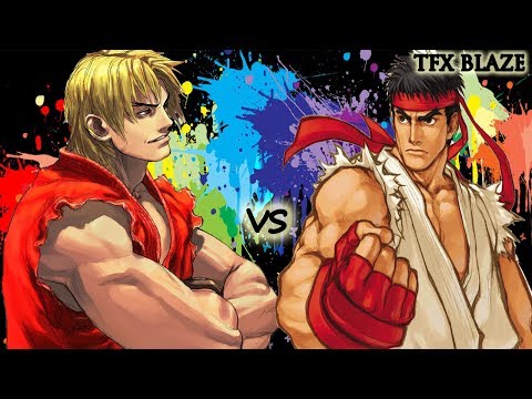 its showtime 1P (Ken) Vs  jyobin (Ryu)