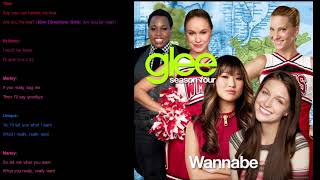 Wannabe Glee Lyrics