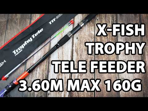 Фідер телескіпочний X-Fish Trophy Tele Feeder 3.60m max 160g (три вершинки)