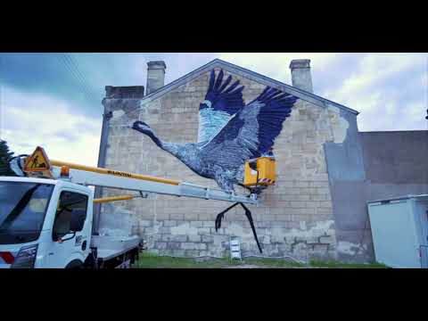FEST'ARTS 2021 - Timelapse de la fresque d'A-MO