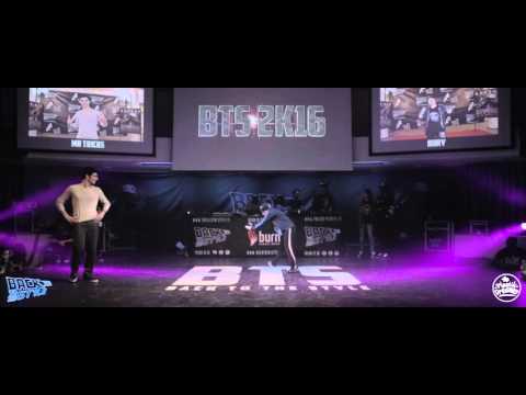 BTS 2K16 - 1/4 FINAL BATTLE POPPING - MR TRICKS VS NURY
