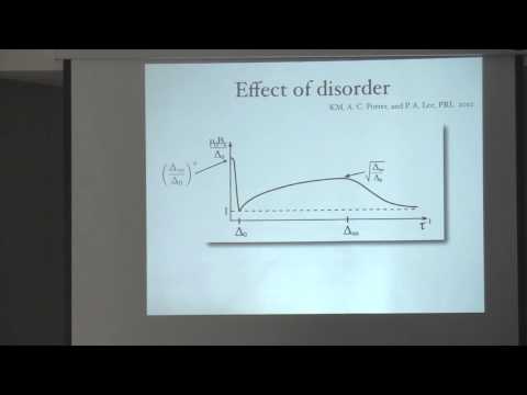 SPICE Young Leaders Workshop - Karen Michaeli - Superconductivity with spin-orbit interaction