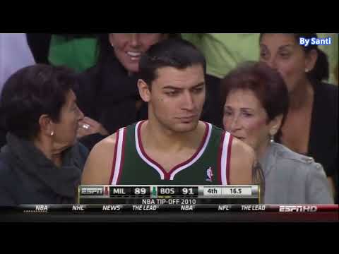 Carlos Delfino vs Boston Celtics (NBA 2010/2011)