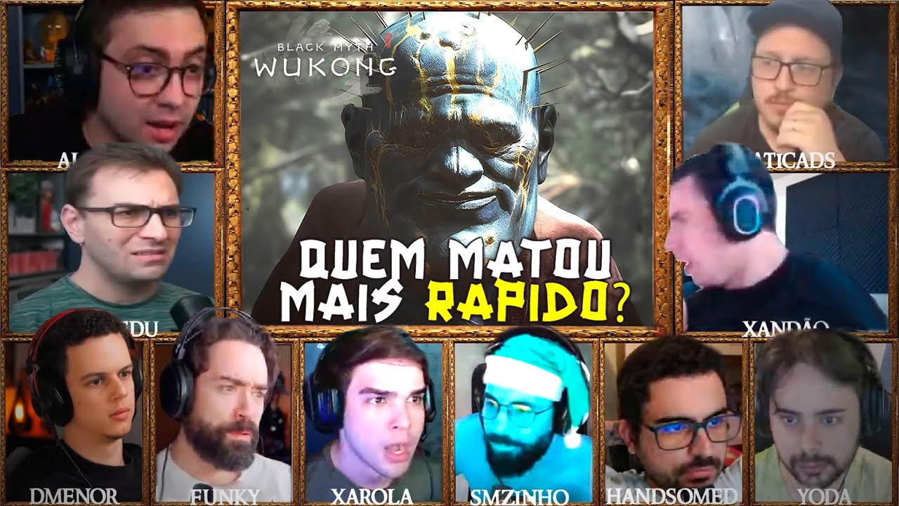 Streamers Versus Assombração Perambulante  - Quem Matou Mais Rápido #blackmythwukonggameplay #wukong