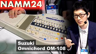 Video thumbnail for NAMM 2024 - Suzuki - Omnichord OM-108 by sonicstate