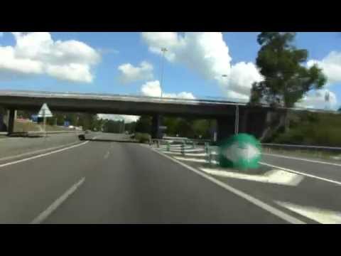 AP-9 A Coruña , Autopista del Atlántico , Zona Santiago de Compostela / Highways in Spain