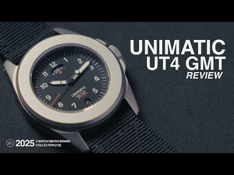 UNIMATIC UT4 GMT Review | Italian Bauhaus EDC Tool-Watch Glory
