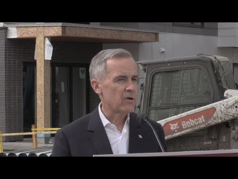 Prime Minister Mark Carney makes affordable housing announcement