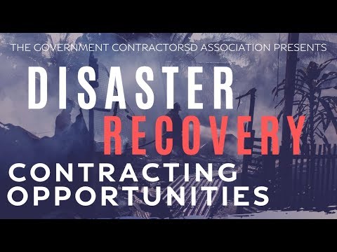 Disaster Recovery Contracting Opportunities | Event Promo