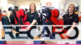 Recaro Young Sport HERO Power Berry - відео 7