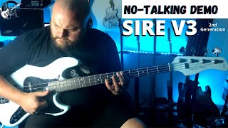 Video thumbnail for NO TALKING Demo | Sire Marcus Miller V3 2nd Generation Bass by Rumblin Man