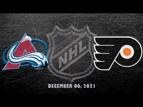 NHL Avalanche vs Flyers | Dec.06, 2021