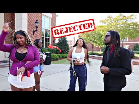 FLIRTING WITH GIRLS THEN REJECTING THEM! (Vlog) The University of Alabama