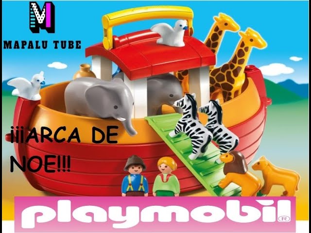 Vídeo relacionado con PLAYMOBIL Junior 71681 Arca de Noé Maletín, Que Incluye rampa y Nueve Animales, Juguete sostenible Hecho de plásticos a Base de Plantas, Juguetes para niños a Partir de 1 año