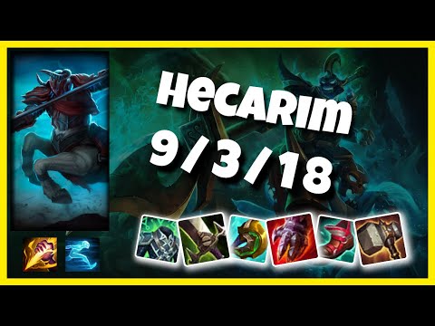 Hecarim s11 Jungle Challenger Replay (9/3/18) - EU