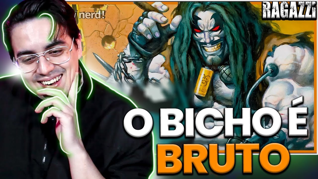 ESSE CARA É UM MALUCO!! PRAZER, EU SOU O LOBO! •COMIC•