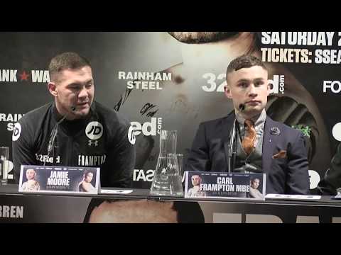 FRAMPTON v DONAIRE: Full Belfast press conference (January 17th, 2018)