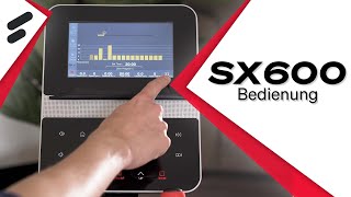 Sportstech SX600 Konsolenbedienungsvideo