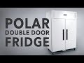 Video: Frigorífico de 2 puertas blanco Gastronorm 2/1 de 1.200L. Polar CC663
