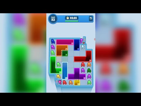 Drop Away Level 52 Solution Walkthrough