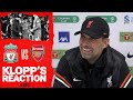 Klopp's Reaction: Jürgen on semi-final draw at Anfield | Liverpool vs Arsenal