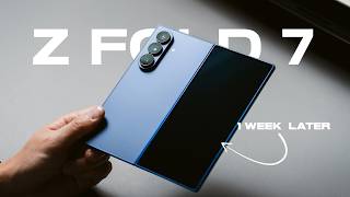 Galaxy Z Fold 7 1 Week Later – Honest Review & Camera Breakdown