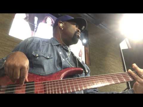 Andrew Gouché Sunday Morning Church Flow MTD Signature 6 String Bass 8/2/15