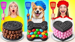 Me vs Dog Cooking Challenge | Funny Food Recipes by Super Hyper DO