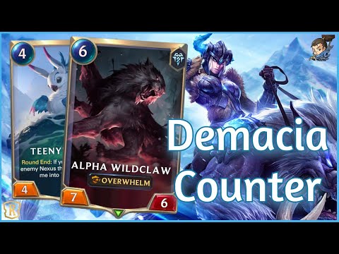 Always win against Demacia with GNAR SEJ | Legends of Runeterra