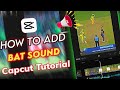 How to Add Bat Sound in Cricket Video | Add Bat Sound and Sound effect| Capcut Tutorial