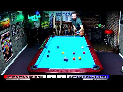 Lowered Morals PoolCast Ep. 492 Jim Herbert & Justin Bonilla Vs Will Vanderlan & Jason L'Ecuyer