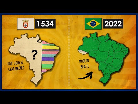 The Territorial Evolution Of BRAZIL