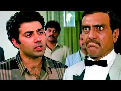 ये गीदड़ धमकियाँ किसी और को देना बलवंत राय | Ghayal Action Scene | Sunny Deol, Amrish Puri