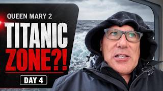 Queen Mary 2 Winter Crossing | Day 4 of 8 We Crossed the Titanic Zone
