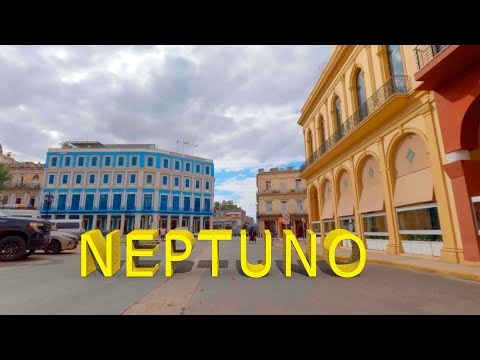 Así está la calle Neptuno en La Habana 