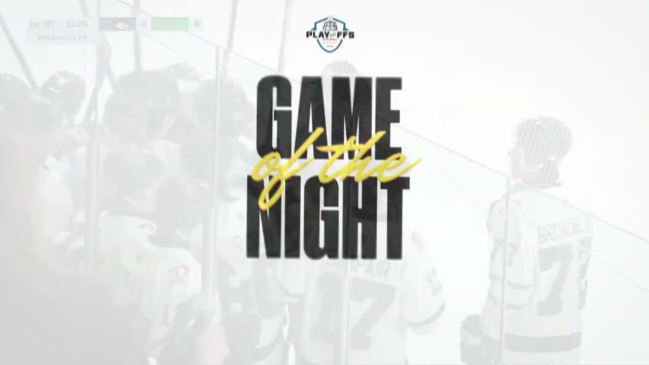 BCHL Playoffs Game of the Night - Brooks @ Sherwood Park (April 22)