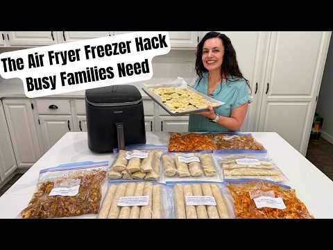 38 Make Ahead Freezer Meals for the Air Fryer | Air Fryer Meal Prep