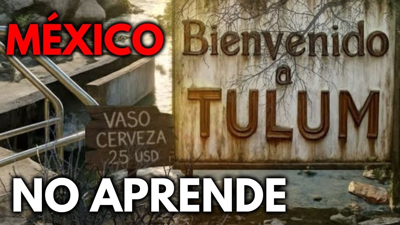 MÉXICO NO APRENDE... MEXICANOS van a TULUM y descubren que los PRECIOS siguen CARÍSIMOS