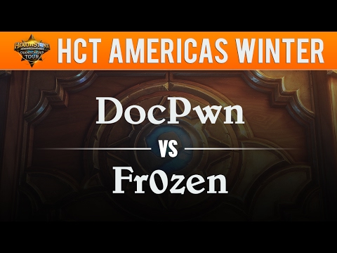 DocPwn vs Fr0zen - Hearthstone Championship Tour Americas 2017:  Semifinal
