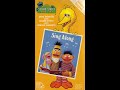 Opening And Closing To Sesame Street Sing Along 1987 VHS